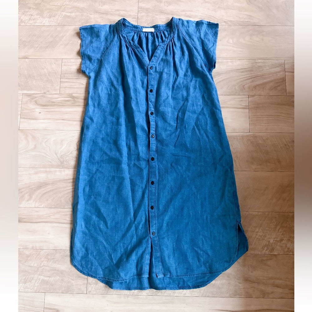 CP SHADES
Shirtdress In Bleach Indigo